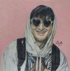 Joji, colored pencil, 2017